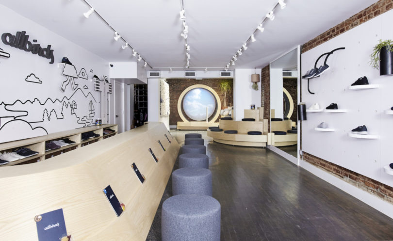 商业空间，零售店设计，Allbirds，鞋店设计，探店