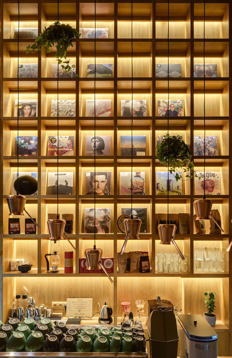 商业空间，餐饮空间，咖啡店，复式空间，咖啡店设计，乌克兰