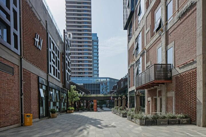 商业空间，建筑改造，仓库改造，温州面粉厂改造，温州创意园