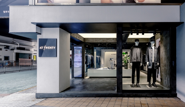 商业空间，服装概念店设计，零售店设计，时尚空间，香港，现代风格