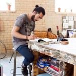 墨尔本插画师杰弗里•菲利普斯