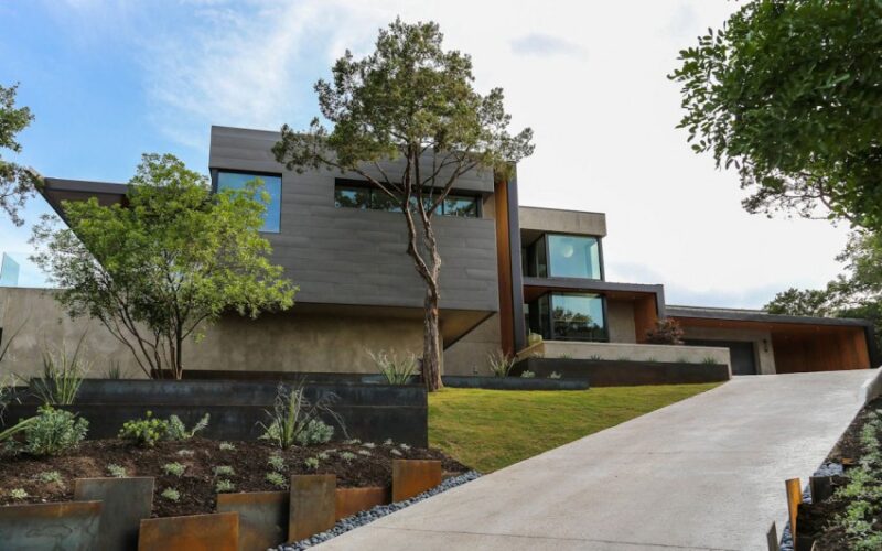 德克萨斯州 Waterfall House