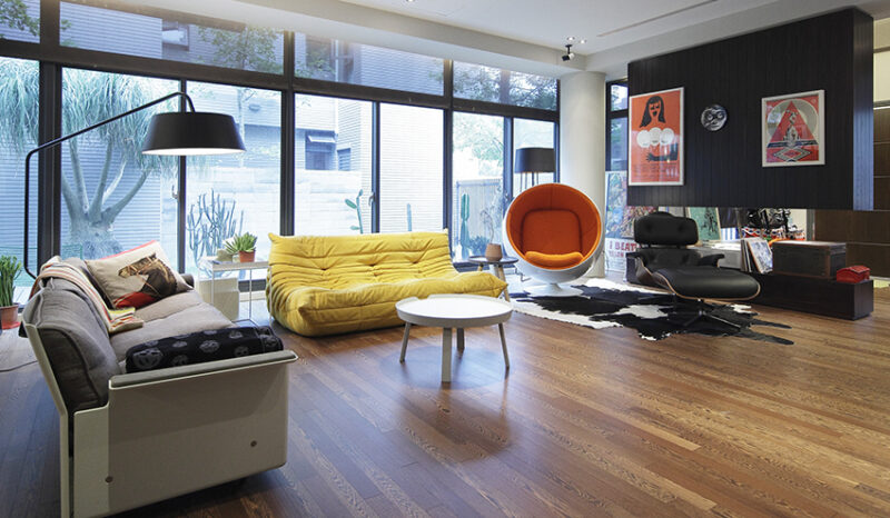 平面艺术的立体实践之设计师的家