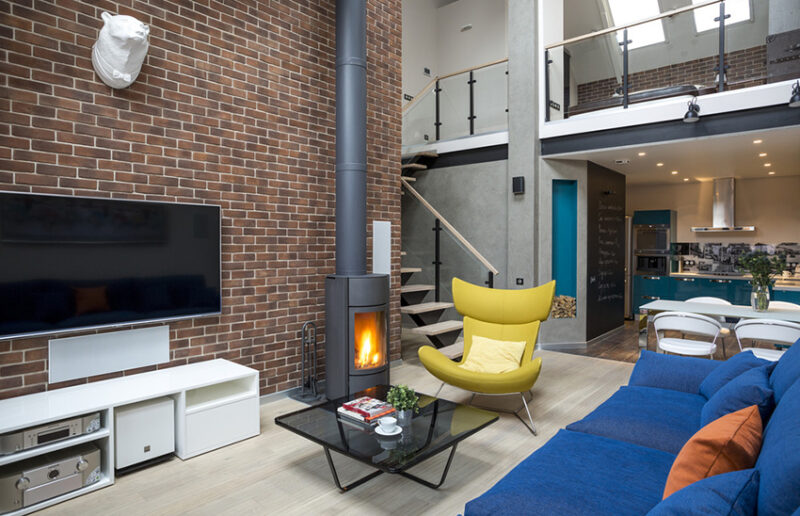 俄罗斯LOFT风格公寓设计