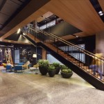 悉尼富士通总部LOFT风格办公室