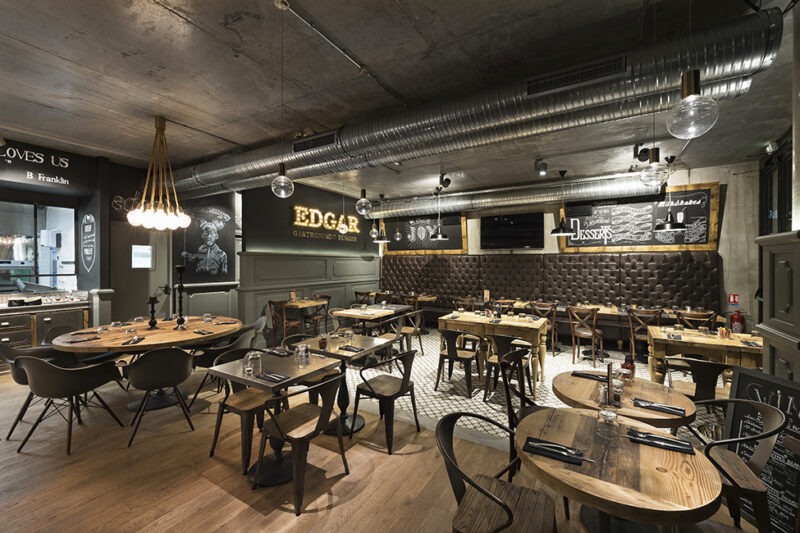 尼斯埃德加•汉堡 LOFT风格餐厅