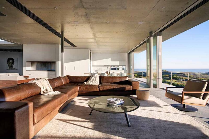 南非混凝土格调的海滩私人住宅