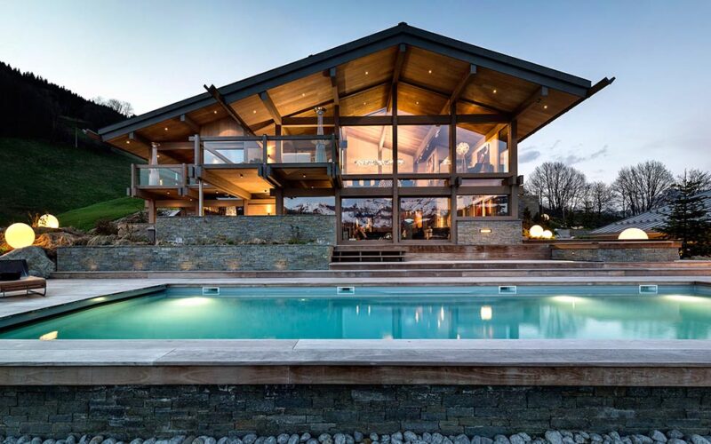 法国勃朗峰小木屋酒店