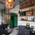 台北42平米清爽工业风小套房