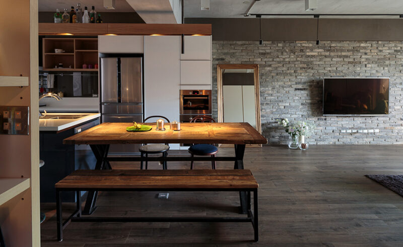 建筑改造之台湾132㎡老屋翻新