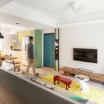 大直75平缤纷乡村风老屋翻新