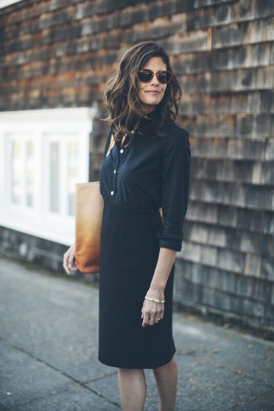 BLACK OXFORD SHIRT