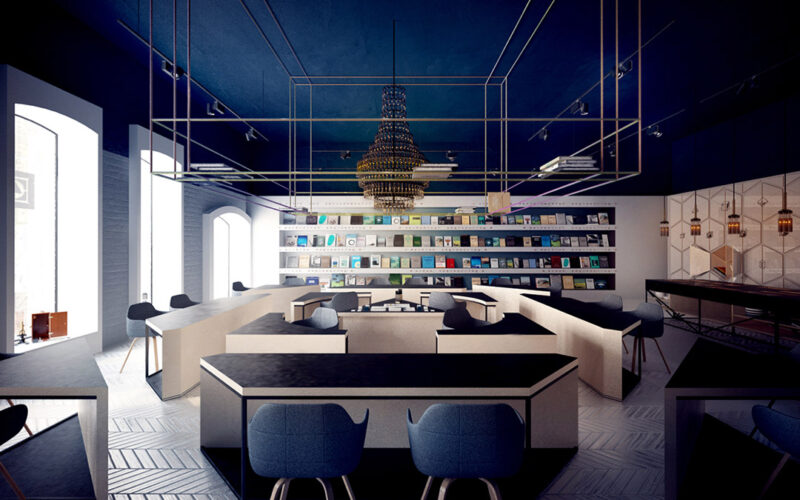 SCIENCE学术型咖啡图书馆