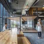 台湾工业风物流公司办公室设计