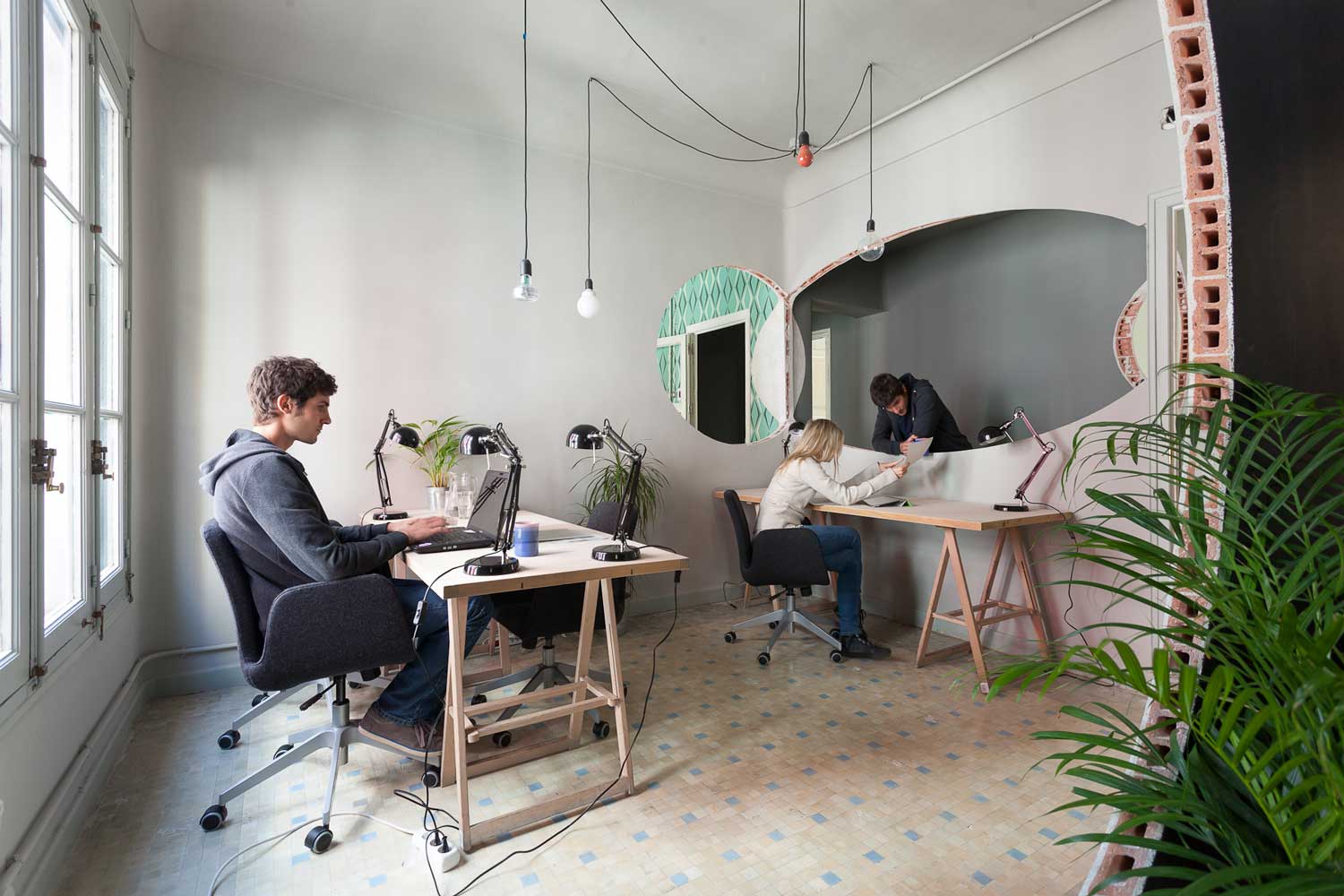 coworking联合办公，coworking-spaces