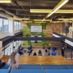 加利福尼亚州创意工业风办公室设计