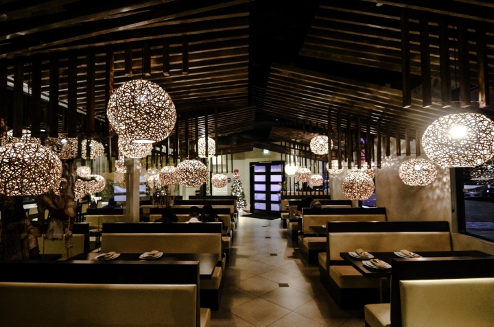 加州Jasmine泰式餐厅设计，加州创意泰式餐厅设计