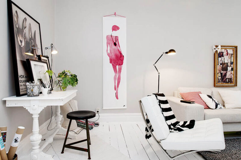 瑞典45㎡单身女子公寓设计