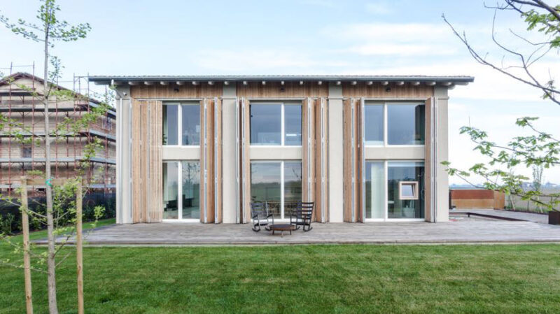 建筑改造之意大利旧谷仓改造窗景住宅