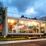 巴西现代清水混凝土别墅设计