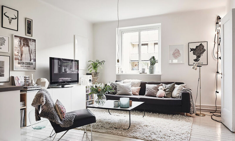 瑞典60㎡北欧风格公寓设计