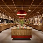 日本简约自助餐厅设计