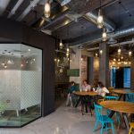 以色列创意工业风视频传输公司办公室