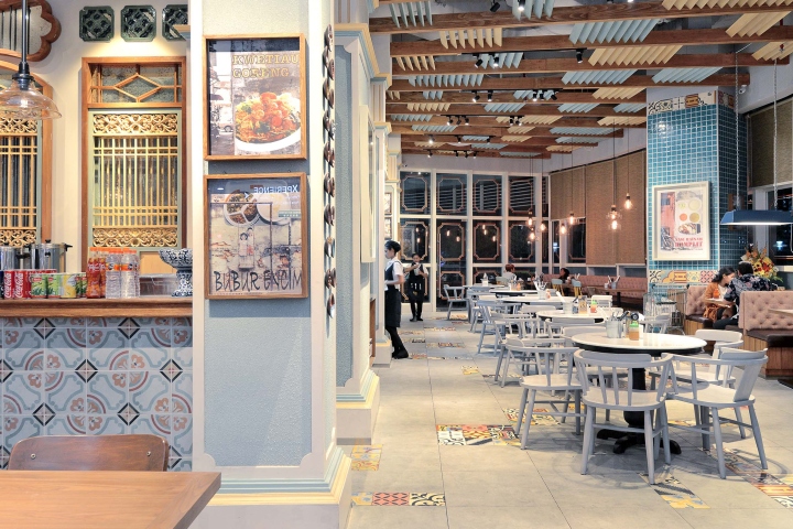 现代风餐厅设计，餐厅设计