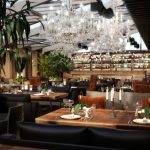 基辅Black Market现代商务餐厅设计