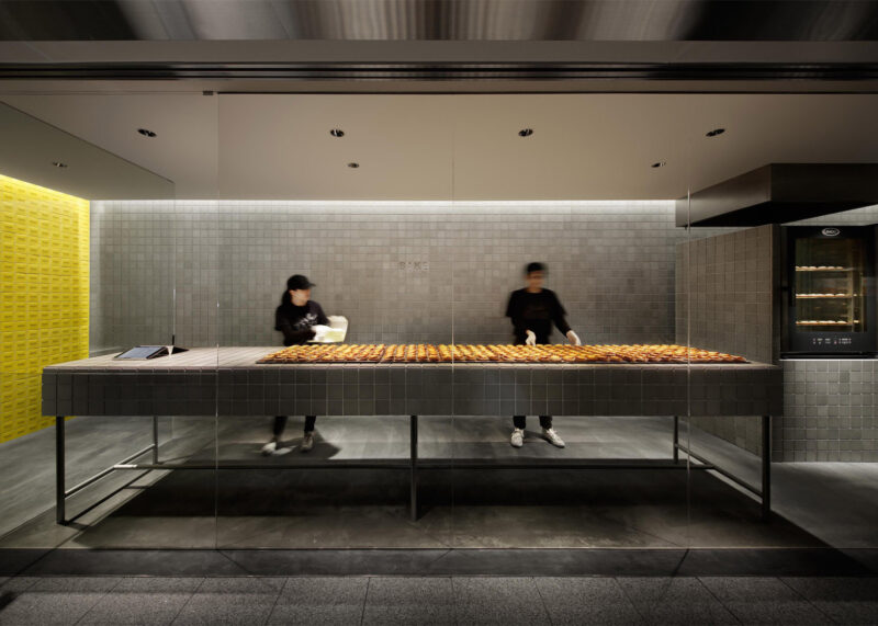 日本极简蛋挞店设计