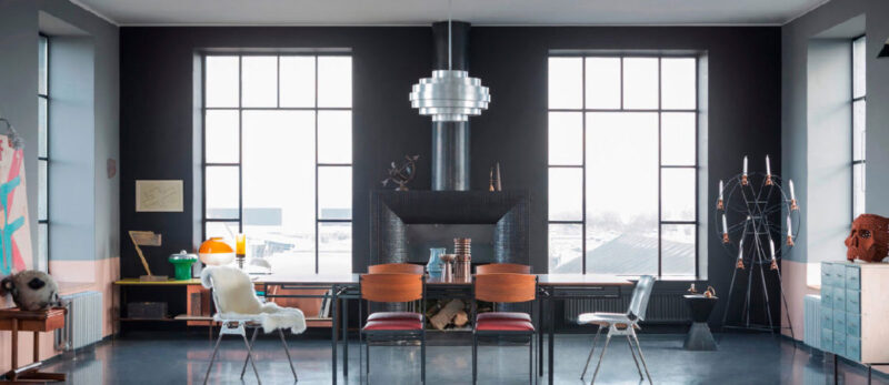 工厂改造之疯狂大胆的住宅空间