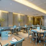 雅达加清新现代中国风餐厅设计