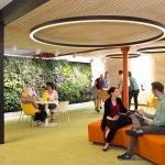 德国瓷器品牌的多彩现代风办公室