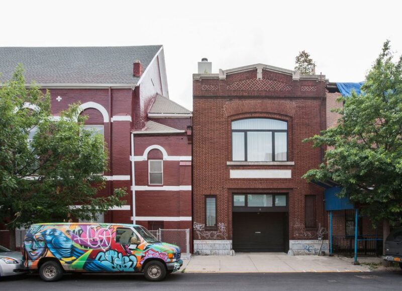 纽约消防站改造的现代住宅