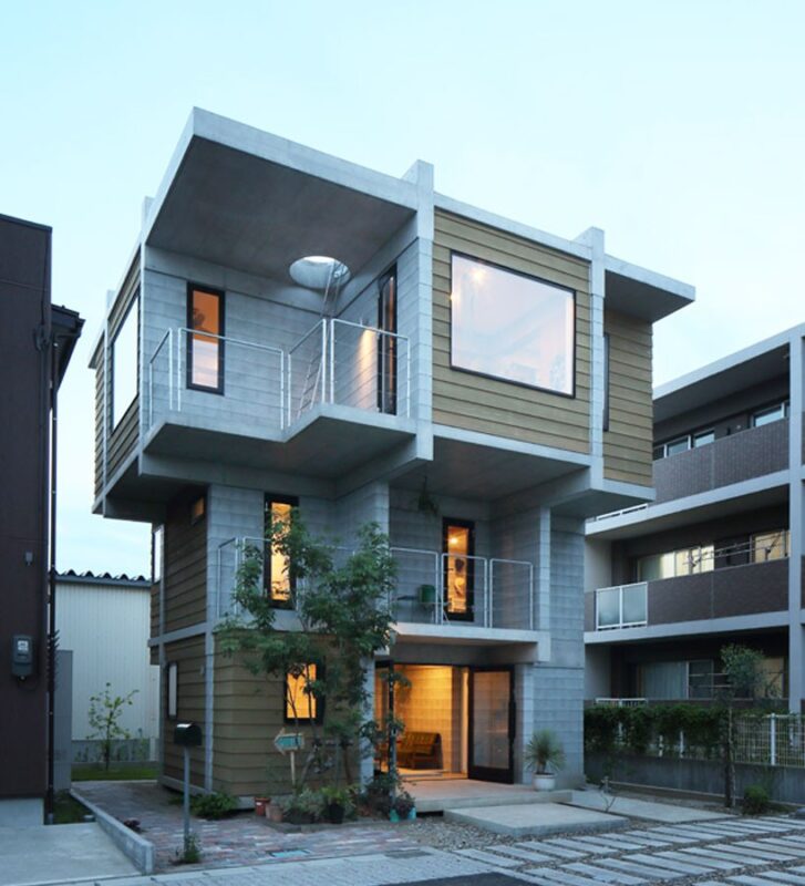 日本创意混凝土住宅