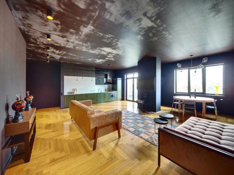 基辅优雅独特的创意公寓