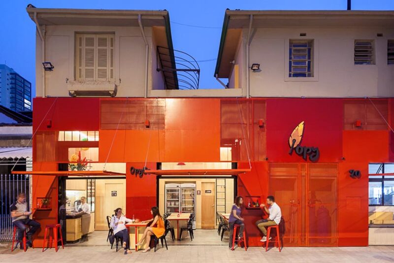 厂房改造之圣保罗 OpyCo 主题餐厅