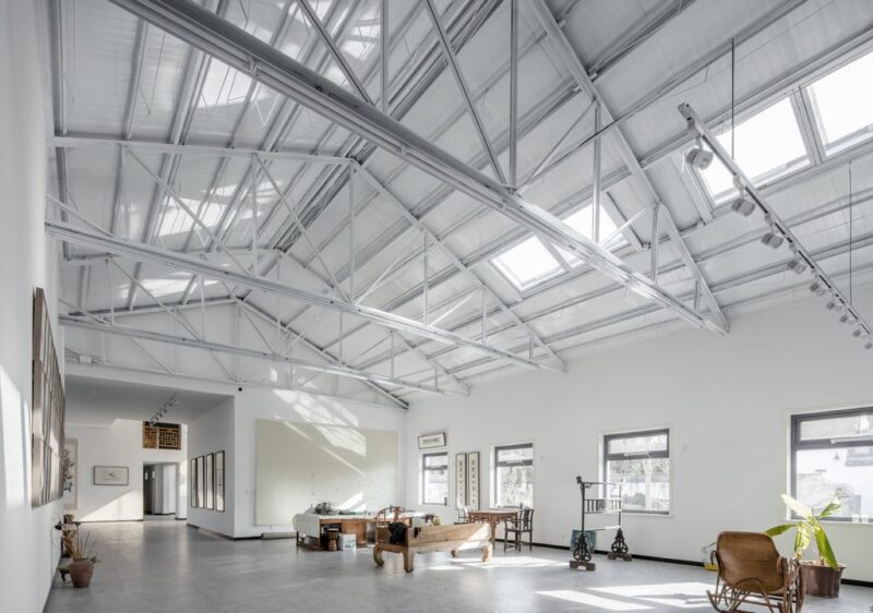 厂房改造之北京艺术家许宏泉书画工作室