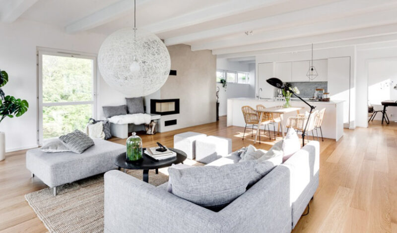 建筑改造之瑞典老屋翻新现代风住宅