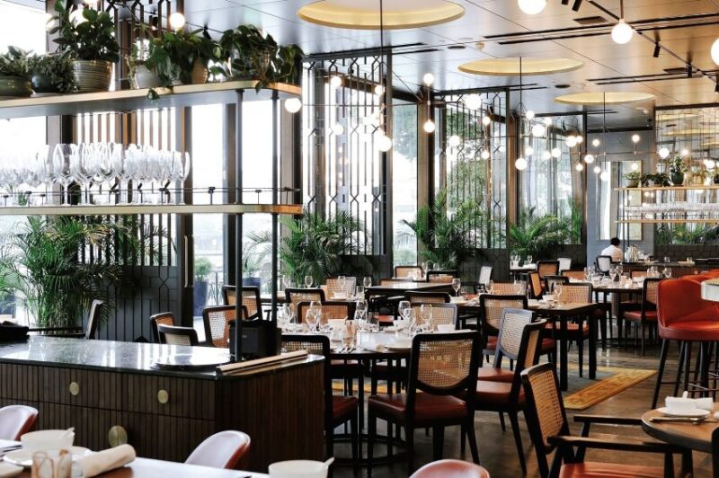 新加坡博物馆内中国风餐厅设计