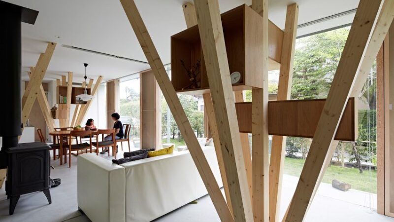 日本镰仓私人住宅现代风格设计