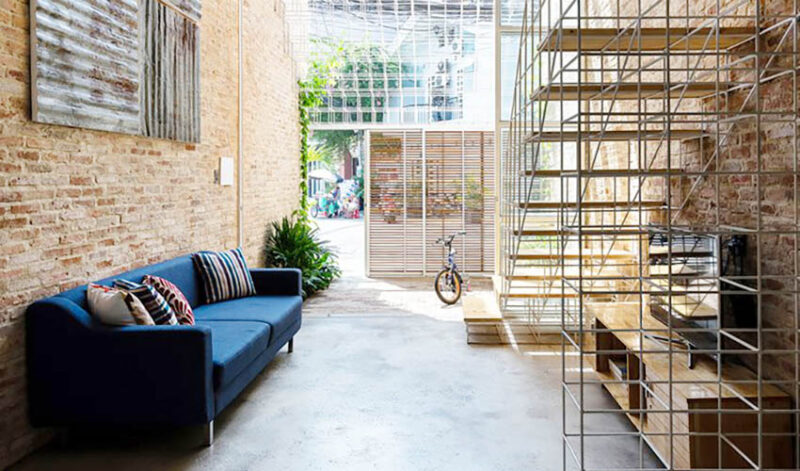 建筑改造之越南排屋变身通透型住宅