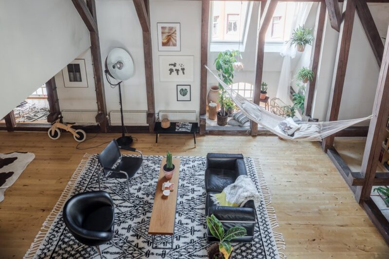 建筑改造之瑞典顶楼公寓设计