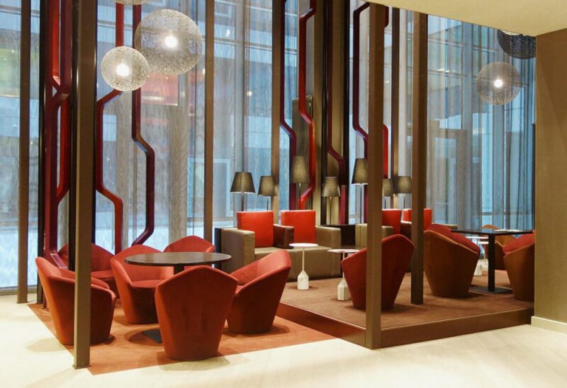 莫斯科酒店大堂现代风格设计