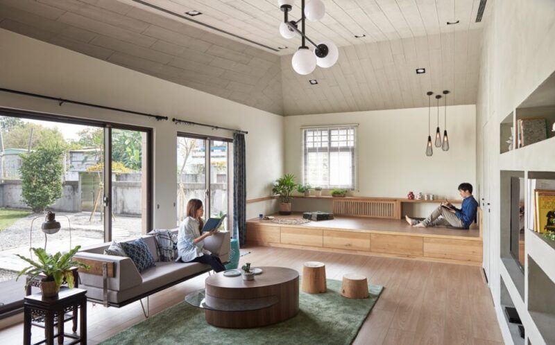 台湾独栋小屋现代风格翻新设计