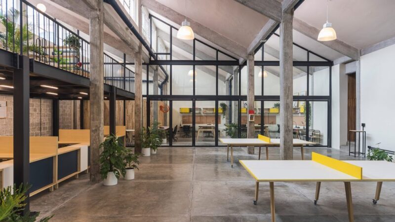 厂房改造之墨西哥联合办公空间设计