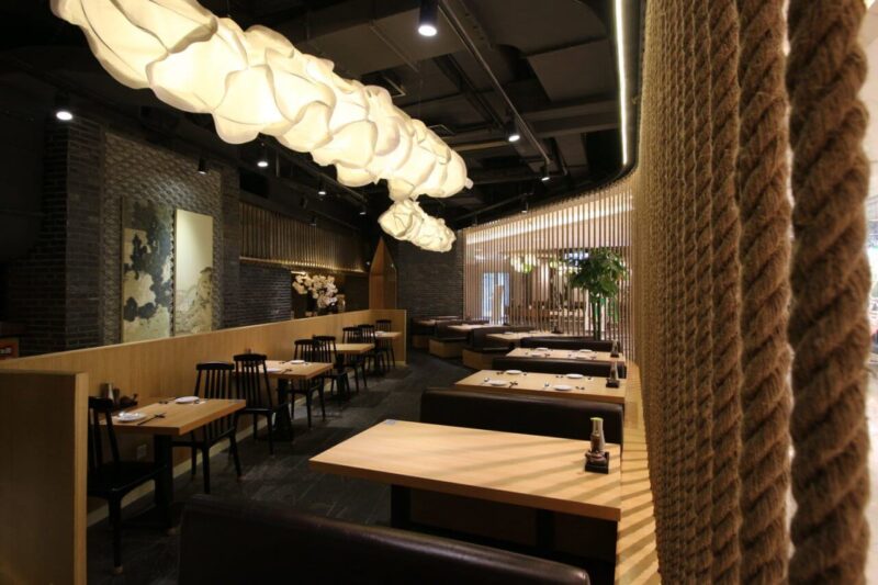 回家吃一顿热饭—上海AA JIA日式风格餐厅设计