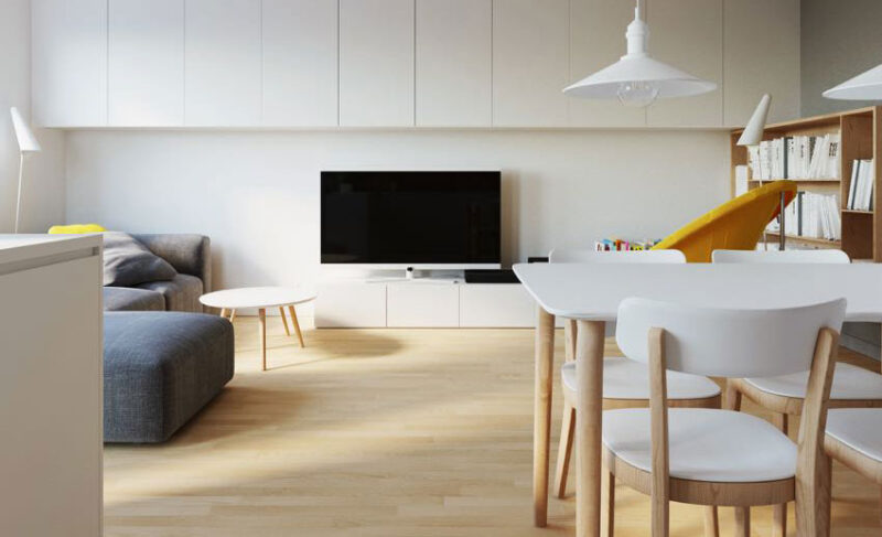 舒适白色小户型设计