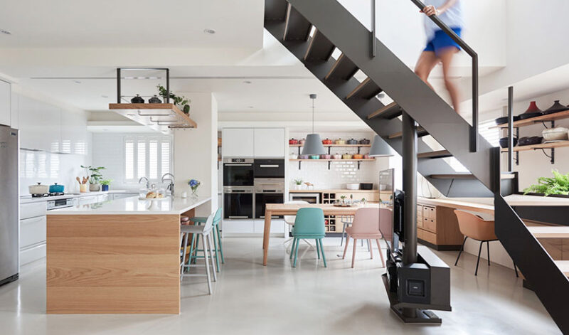 20 年中古屋改造：新北 165平米开放式日光宠物亲子宅