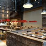 英国LOFT风格 Wagamama餐厅